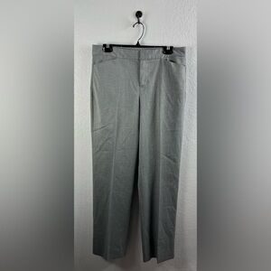 COLDWATER CREEK Women’s Sz 8Natural Fit Gray Dress Pants Slacks Polyester Career